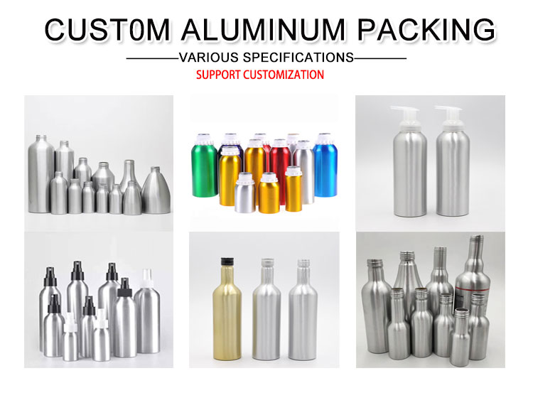 aluminum bottles