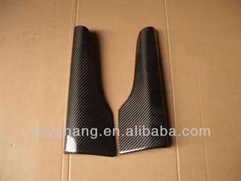 EVO 7-9 Side Skirt Add On Carbon Fiber Spat Cover for Mitsubishi