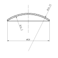 HIFU PZT 2MHz / 4MHz / 7 MHz sonde ultrasonique