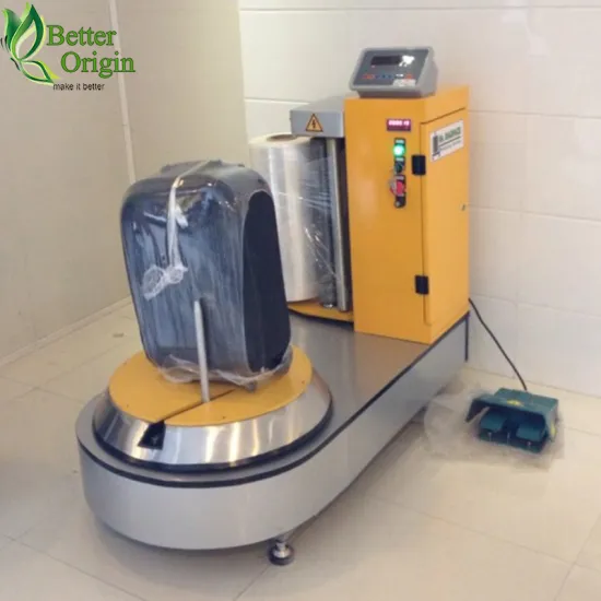 LP600S Automatic Airport Luggage Wrapping Machine