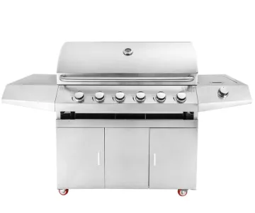 Standing Gas Grill Trolley