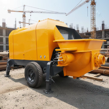 Concrete Pump With Diesel Engine