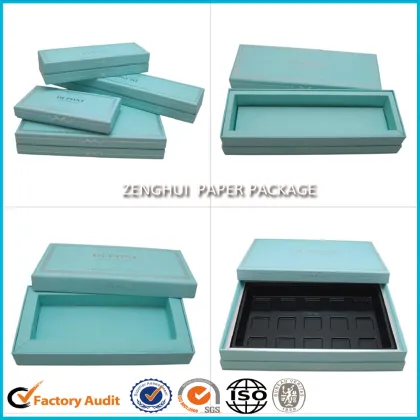 Empty Merci Chocolate Packaging Box