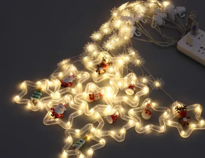 2023 Wholesale Christmas Decorative LED Lights: Snowflakes, Santas, Stars & String Lights
