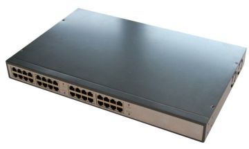 16 Port Poe Power Injector Ieee802.3at With 10 / 100 / 1000m Operating Rate