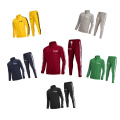 Full-Zip Stripe Jogging Tracksuit Casual Sport Sweat Suit