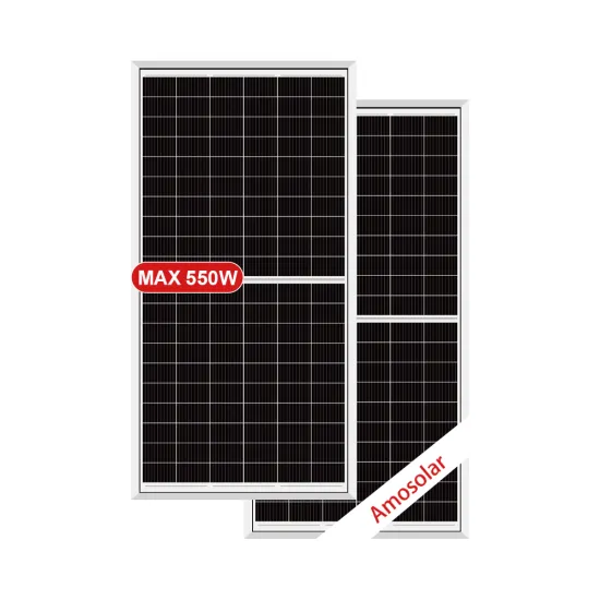 Amosolar's High-Power Chinese Factory Solar Panels: 525W to 550W Half-Cell Models in Stock