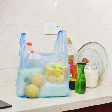 Shopping Polybag Plastic Clear Grocery Supermarket Gusset Garbage Rubbish T-Shirt Carrier Bag