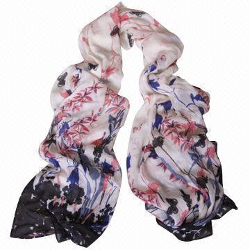 Rayon Scarf, Made of Rayon, OEM Orders are Welcome