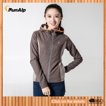 New style Ladies yoga jacket with hood