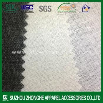 100% Cotton Fusible interlinings fusing fabric for garment