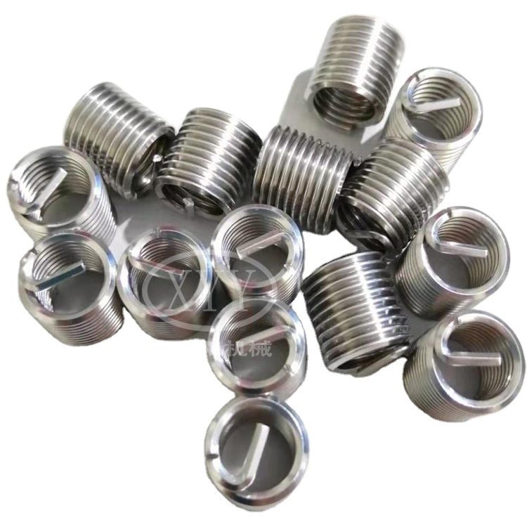 M6 Stainless Steel Threaded Insert Custom Size Repair Screw with M24 Metric Thread