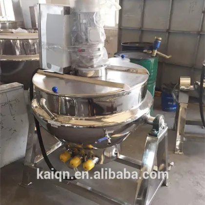 cook pot jam with mixer
