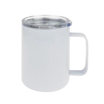 Taza de acero al vacío de 400 ml con tapa