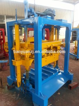 Low cost and capacity Mini concrete block machine QT4-35, QTJ4-35