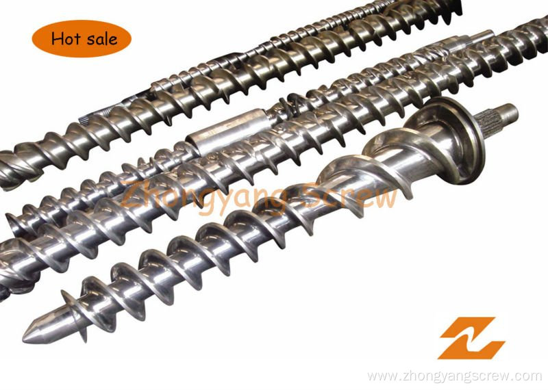 Bimetallic Screw and Barrel for Rubber Extruder Machine