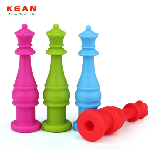Silicone Pencil topper chew toys for kids