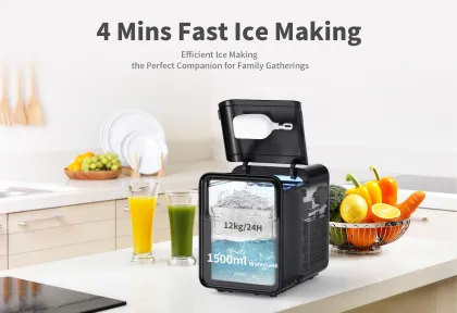 Buy Kitchen Appliances: Ice Shovel Storage & Mini Ice Cube Maker Machine
