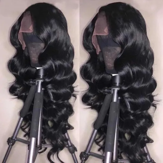 32inch Brazilian hair 13x4 HD transparent Lace Front Wig Remy Hair Wigs For Women loose wave human hair wigs