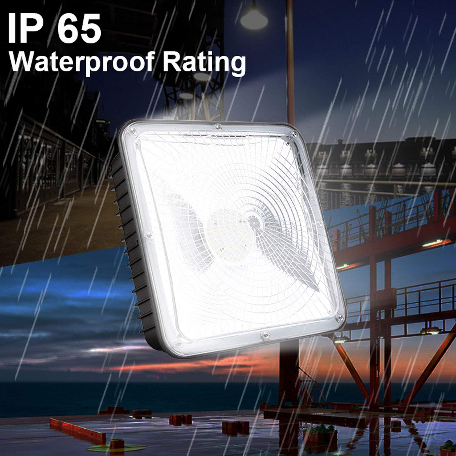 led outdoor canopy lighting