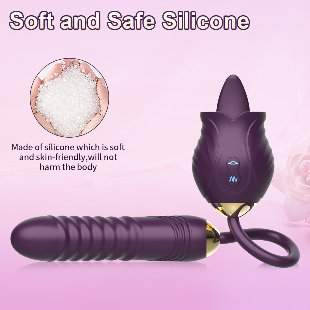 Female Internal and External Vibration Toy