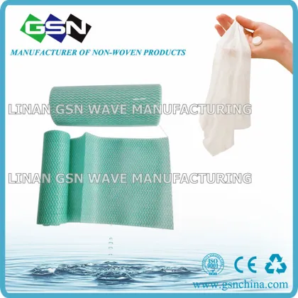 Spunlace multi-purpose cleaning wipes kitchen utensils clean wipes in roll
