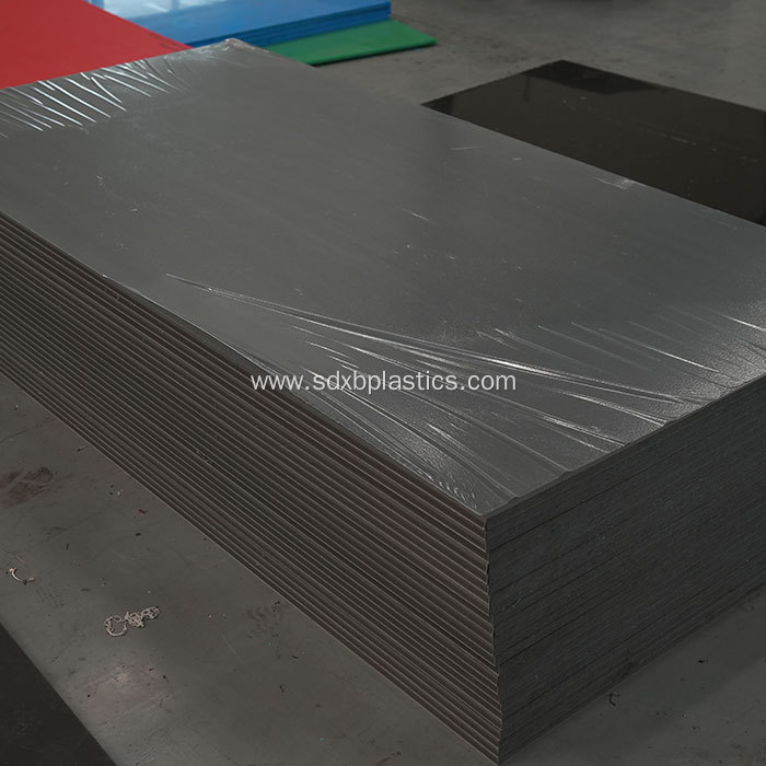 Textured Polypropylene Sheet Black