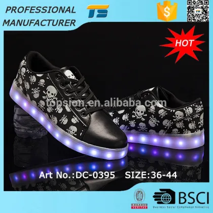 Promotion All Star Shoes With Led Lights Adult