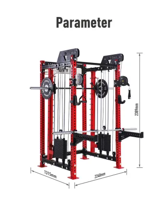 Smith Machine Squat Gym Body Strength Training Equipment