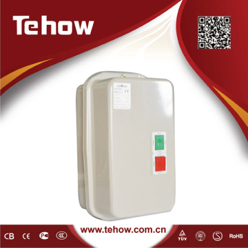 คอนแทคเตอร์แม่เหล็ก Dol Motor พร้อมรีเลย์ความร้อนเทียบเท่า Dol Starter สำหรับมอเตอร์ไฟฟ้า