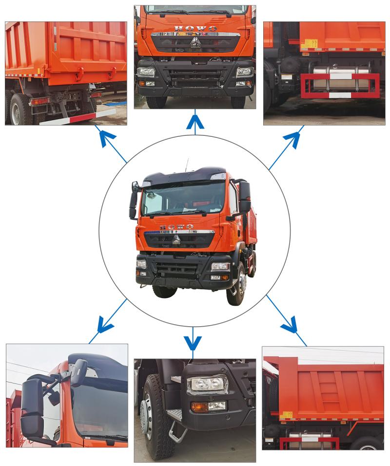 Sinotruk Howo 6X4 Dump Truck