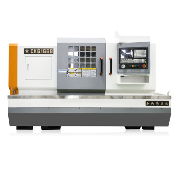 Düz Yataklı Metal İşleme Yatay CNC Torna Makinesi