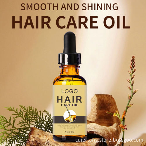 Custom Organic Ginger Hair Growth Oil with Polygonum Multiflorum: OEM Solutions for Enhanced Hair Health