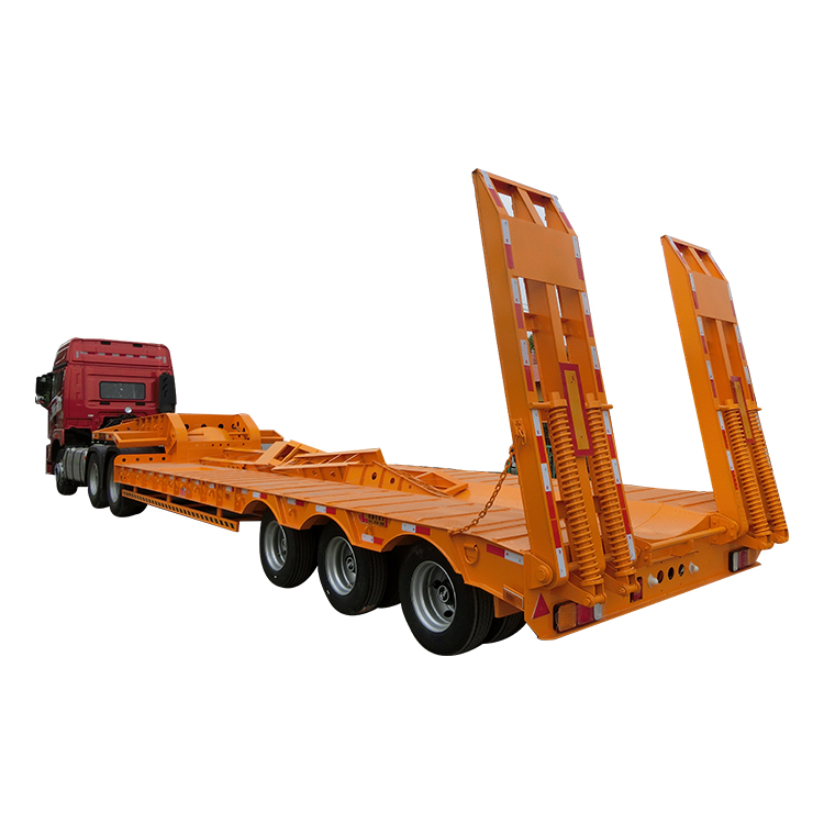 40Ton Low Bed Semi Trailer hot sale price