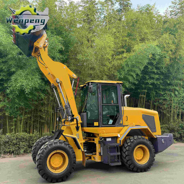Wheel loader 2.2 ton loader ujung depan untuk penambangan