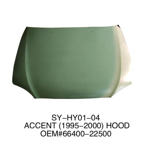 HYUNDAI ACCENT 1995-2000 HOOD