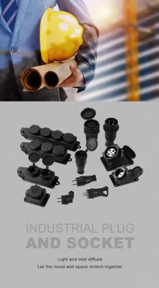 Elendax Blue Rubber Triple Socket IP44