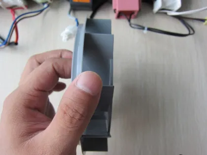 turbo fan for shaded pole motor