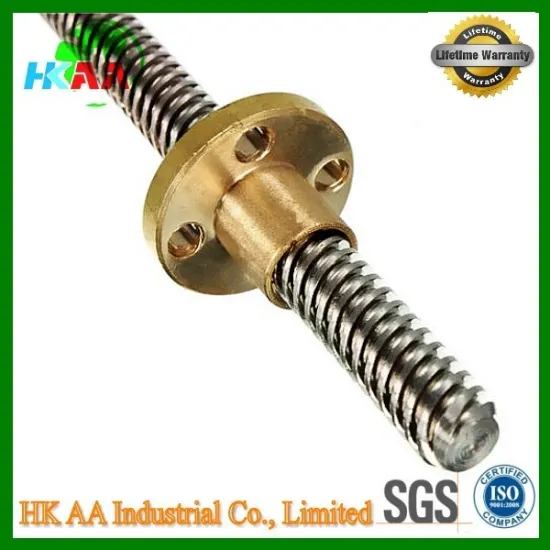 New 3D Printer Z Axis Lead Screw 8mm Screw Pitch, Stainless Steel Lead Screw