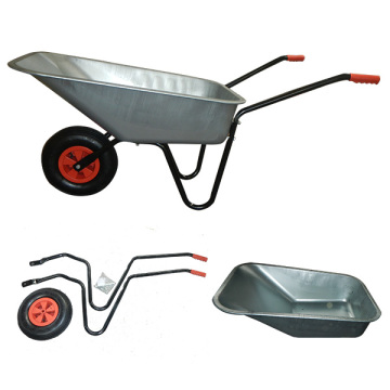 Strong Galvanized Cheap Steel Frame Wheelbarrow Wb6080