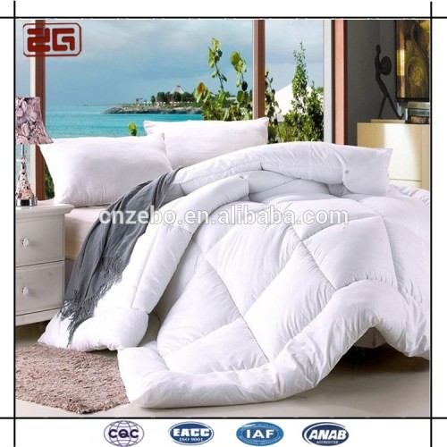 Luxury 5 Star Hotel Used Super Soft and Comfortable White Goose Down Duvet