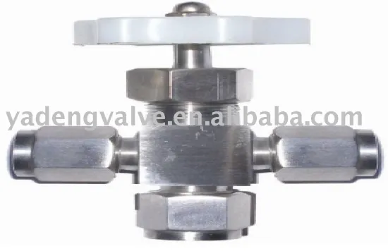 Pneumatic stop valve