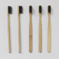 Capelli di spazzola di carbone di bambù verde piccolo ecologico spazzolino da denti