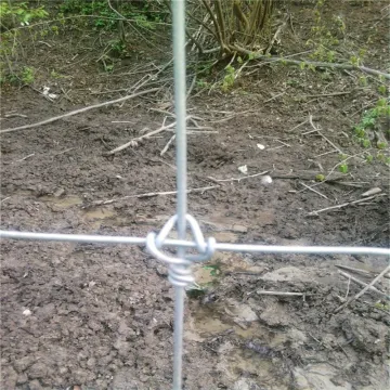 Galvanized Deer fence knot lock steel mesh