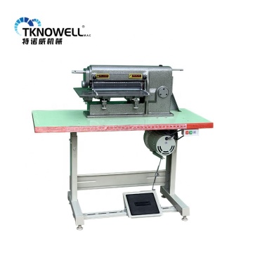 14 Inch Automatic Sheet Leather Strap Cutting and Slitting Machine