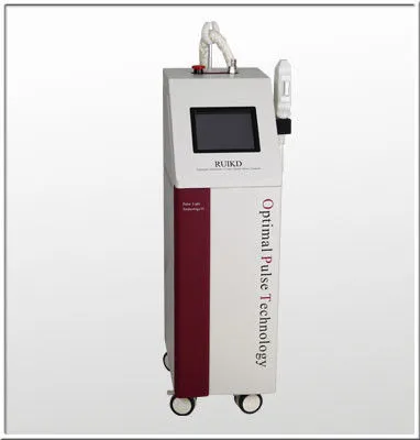 Semiconductor Neck Wrinkle Removal Ipl Rf Beauty Equipment Facial Flushing Treatment