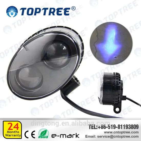 10w high power blue light 9-80v blue arrow forklift warning light