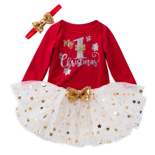 Baby Autumn Long-Sleeved Baby Dress