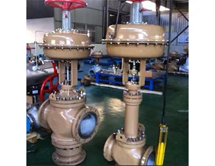 Single Seated Control Valves with Steam Jacket