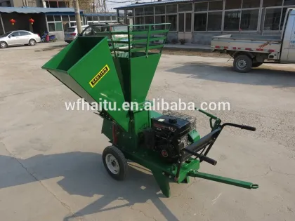 13HP Mobile Wood Chipper Shredder Chipper